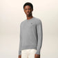 Crew Neck Sweater With Contrast Ami De Coeur