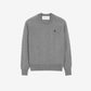 Crew Neck Sweater With Contrast Ami De Coeur