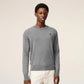 Crew Neck Sweater With Contrast Ami De Coeur
