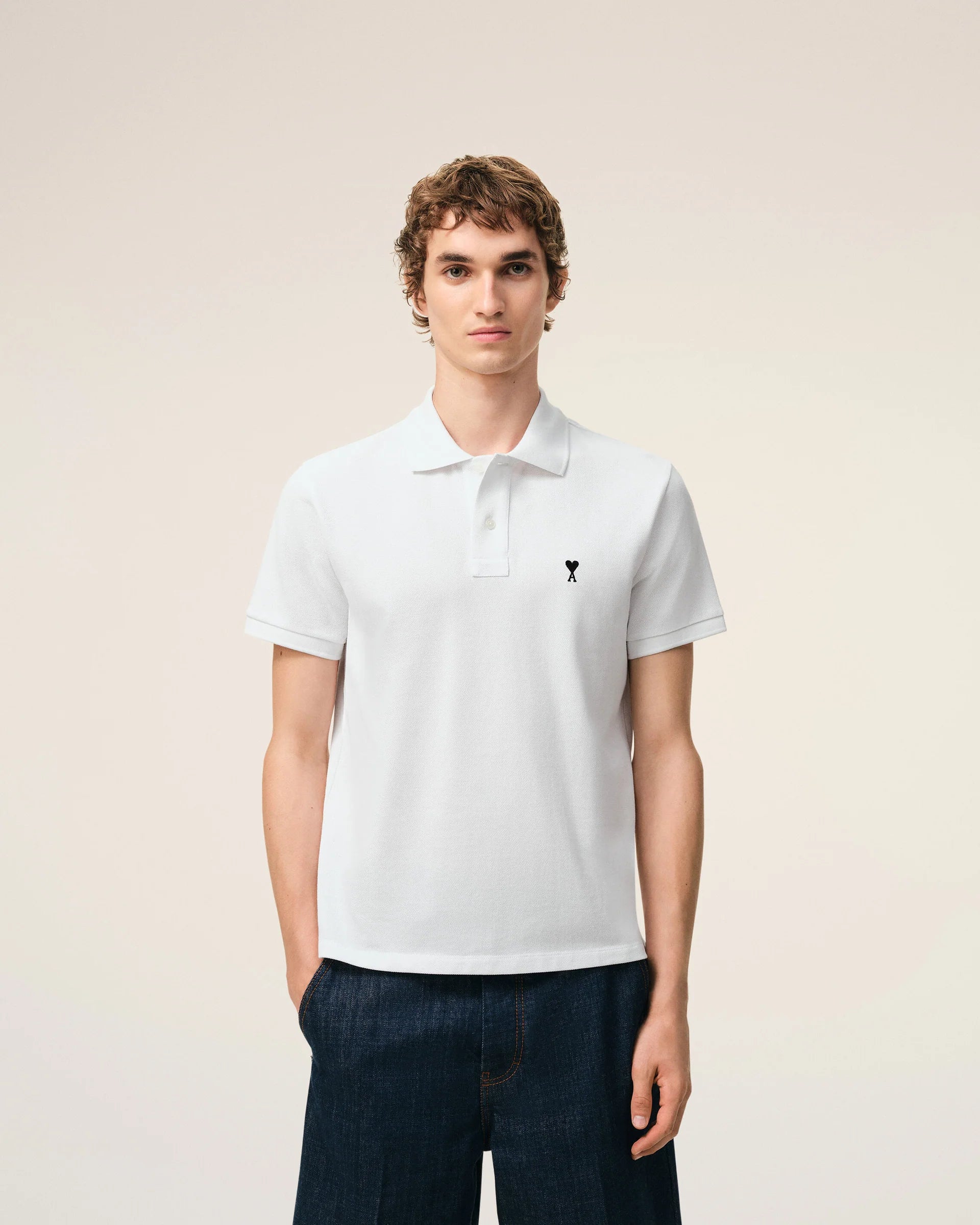 Polo With Contrasted Ami De Coeur