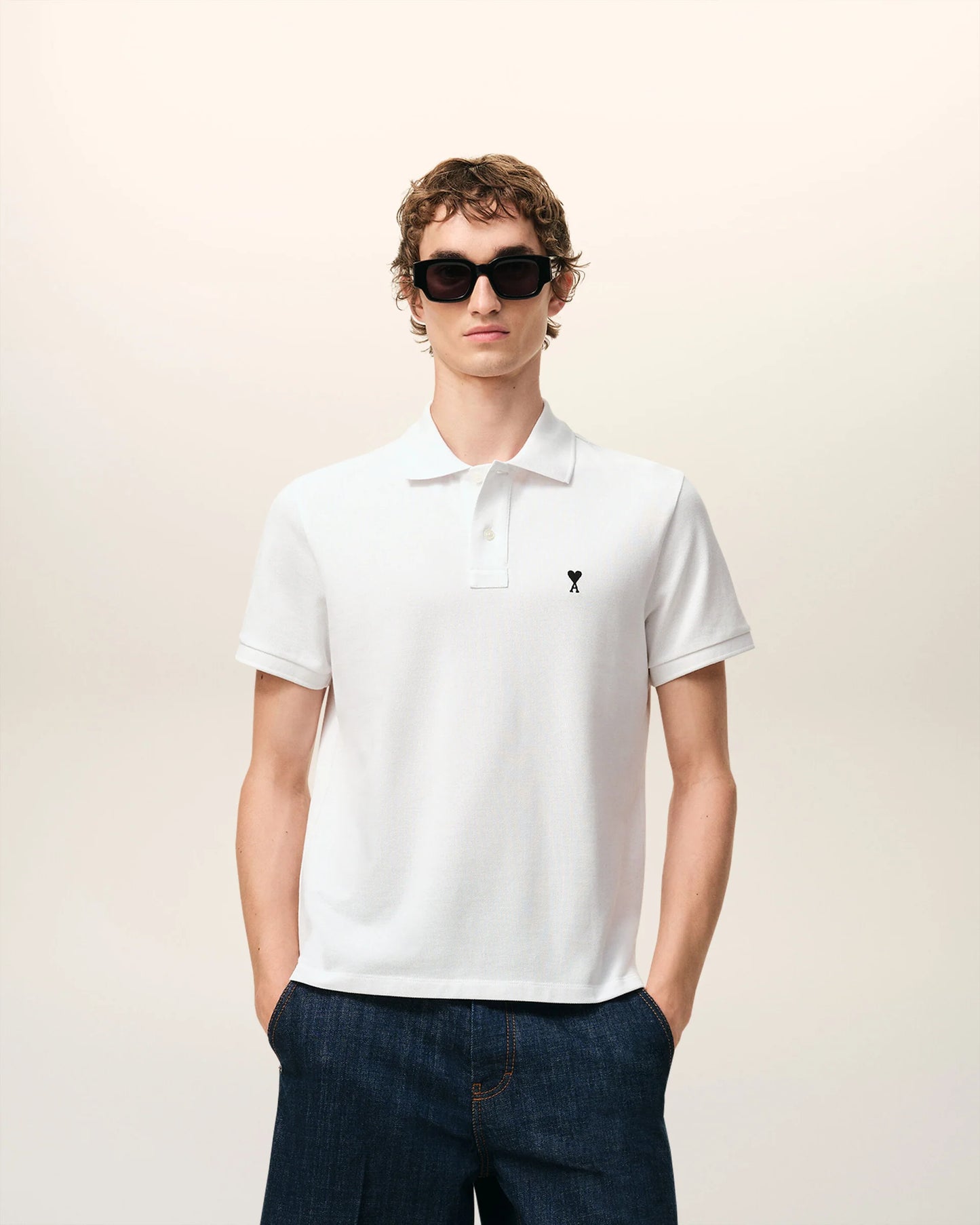Polo With Contrasted Ami De Coeur