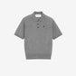 Short Sleeve Polo With Contrasted Ami De Coeur