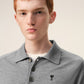 Short Sleeve Polo With Contrasted Ami De Coeur