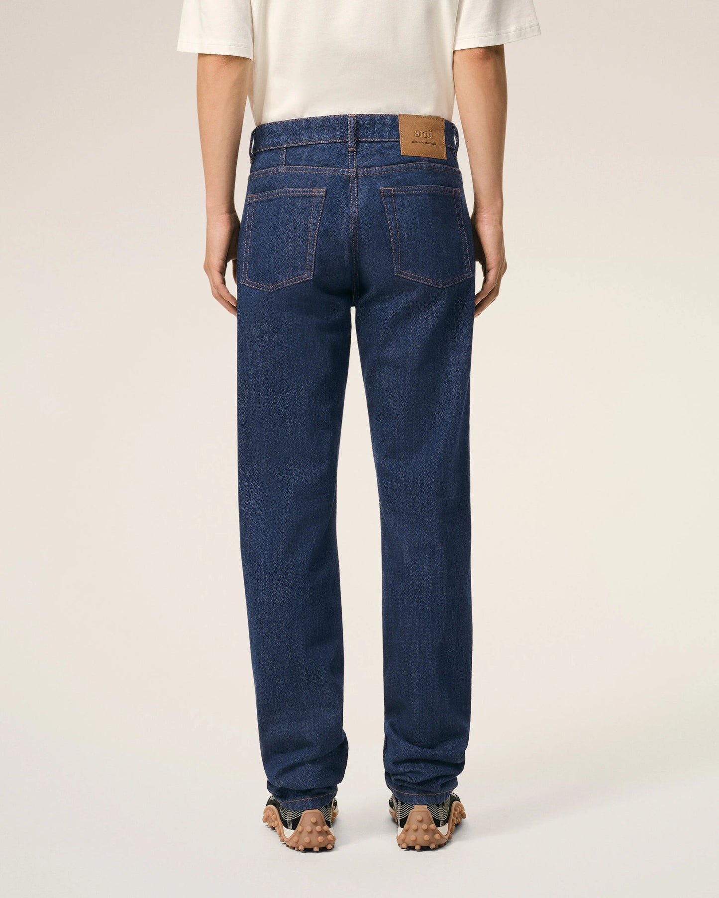 Blue Cotton Classic Fit Jeans