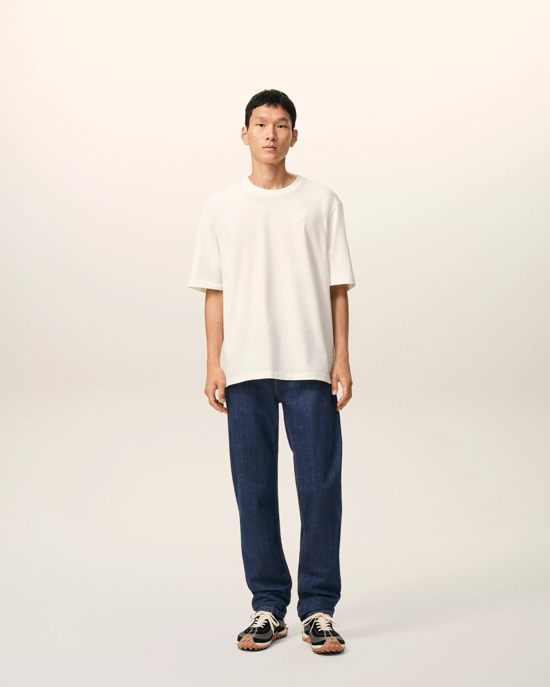Blue Cotton Classic Fit Jeans