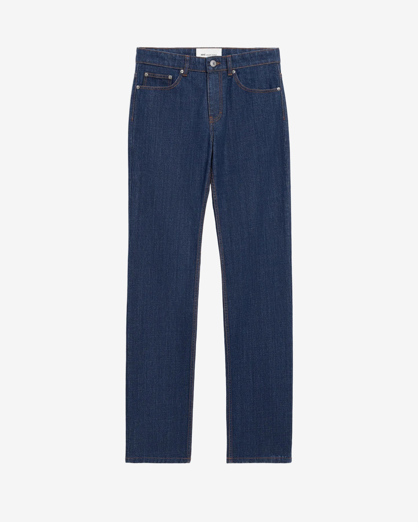 Blue Cotton Classic Fit Jeans