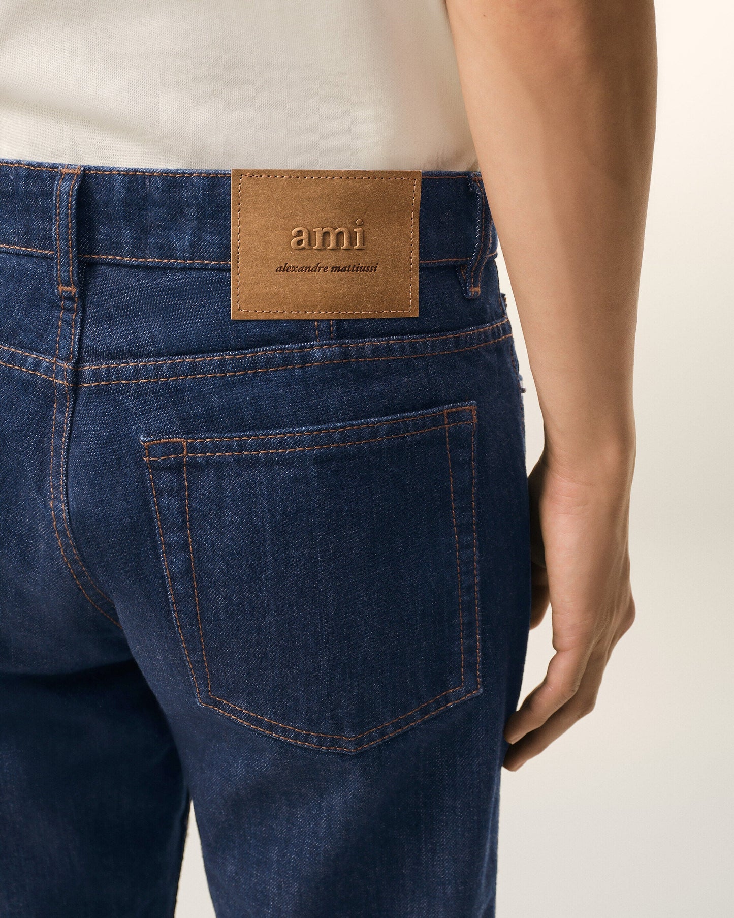 Blue Cotton Classic Fit Jeans