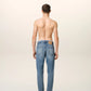 Cotton Tapered Fit Jeans