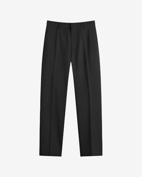 Black pants on a white background