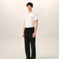 Parisian fit trousers in cotton gabardine