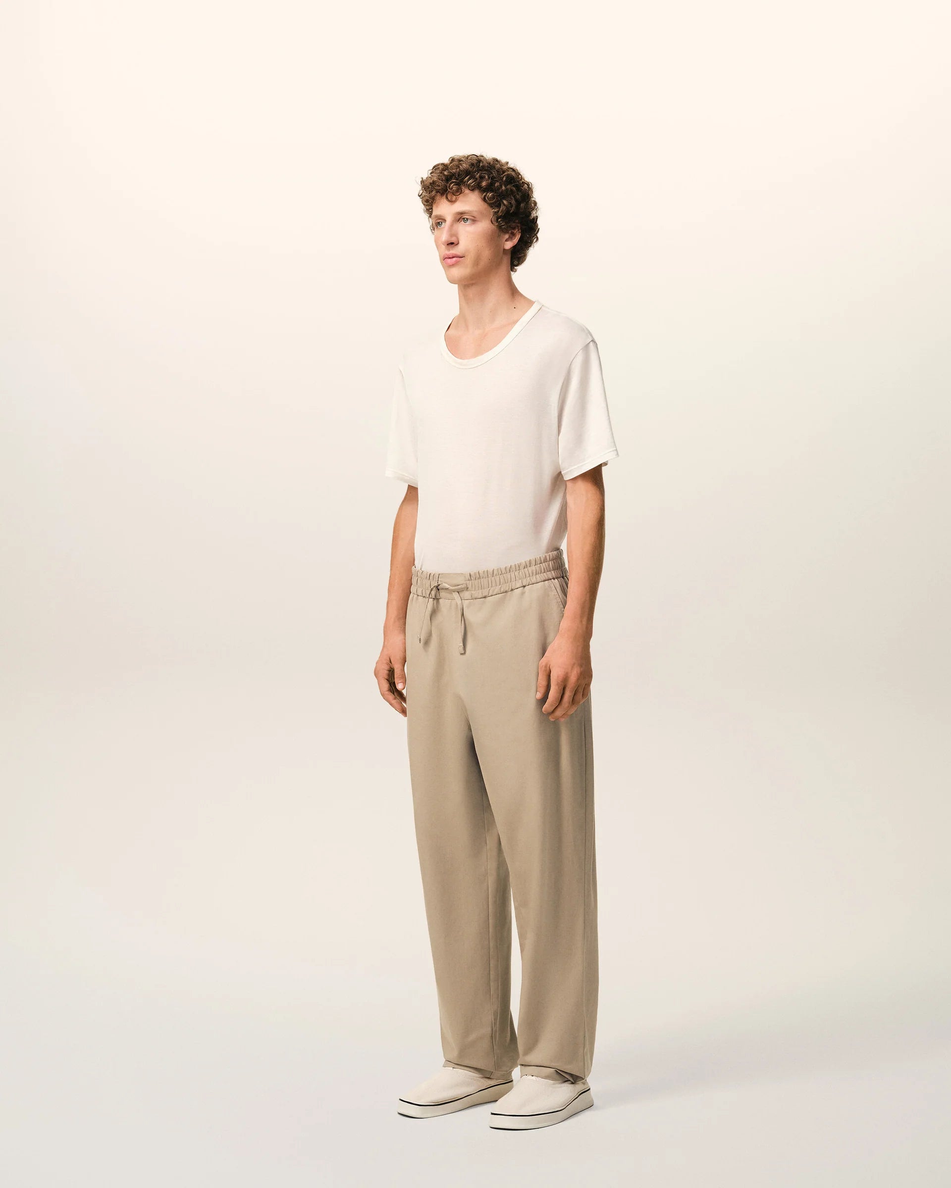 Cotton Elasticated Waist Trousers