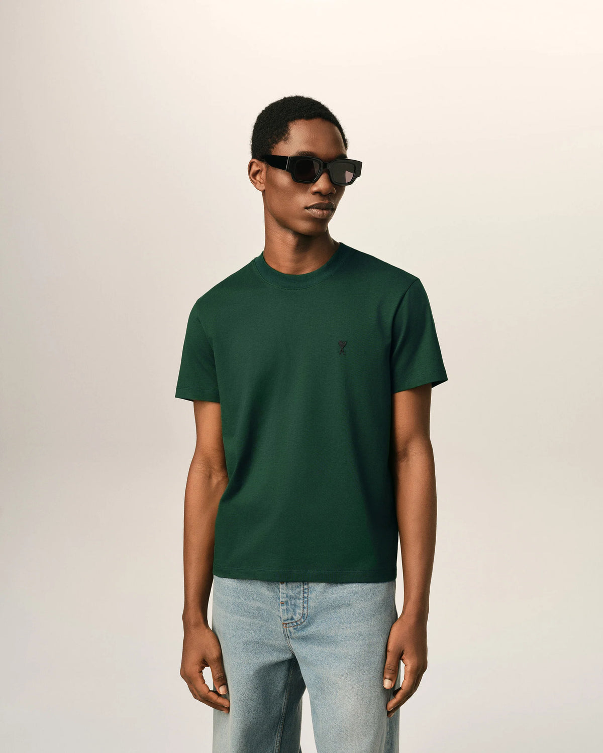 Contrasted Ami De Coeur Tee
