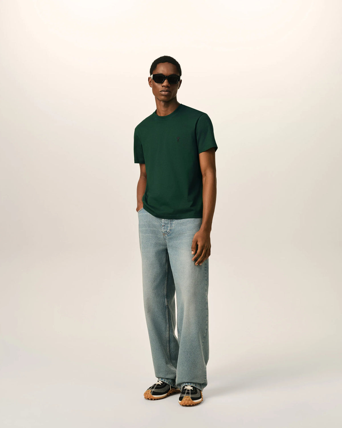 Contrasted Ami De Coeur Tee