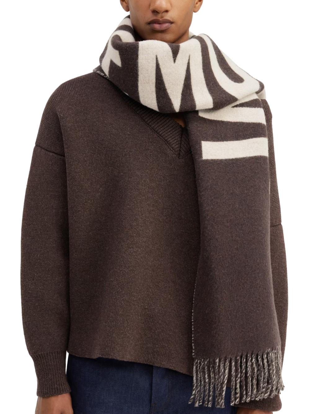 Fringe logo scarf Jacquemus