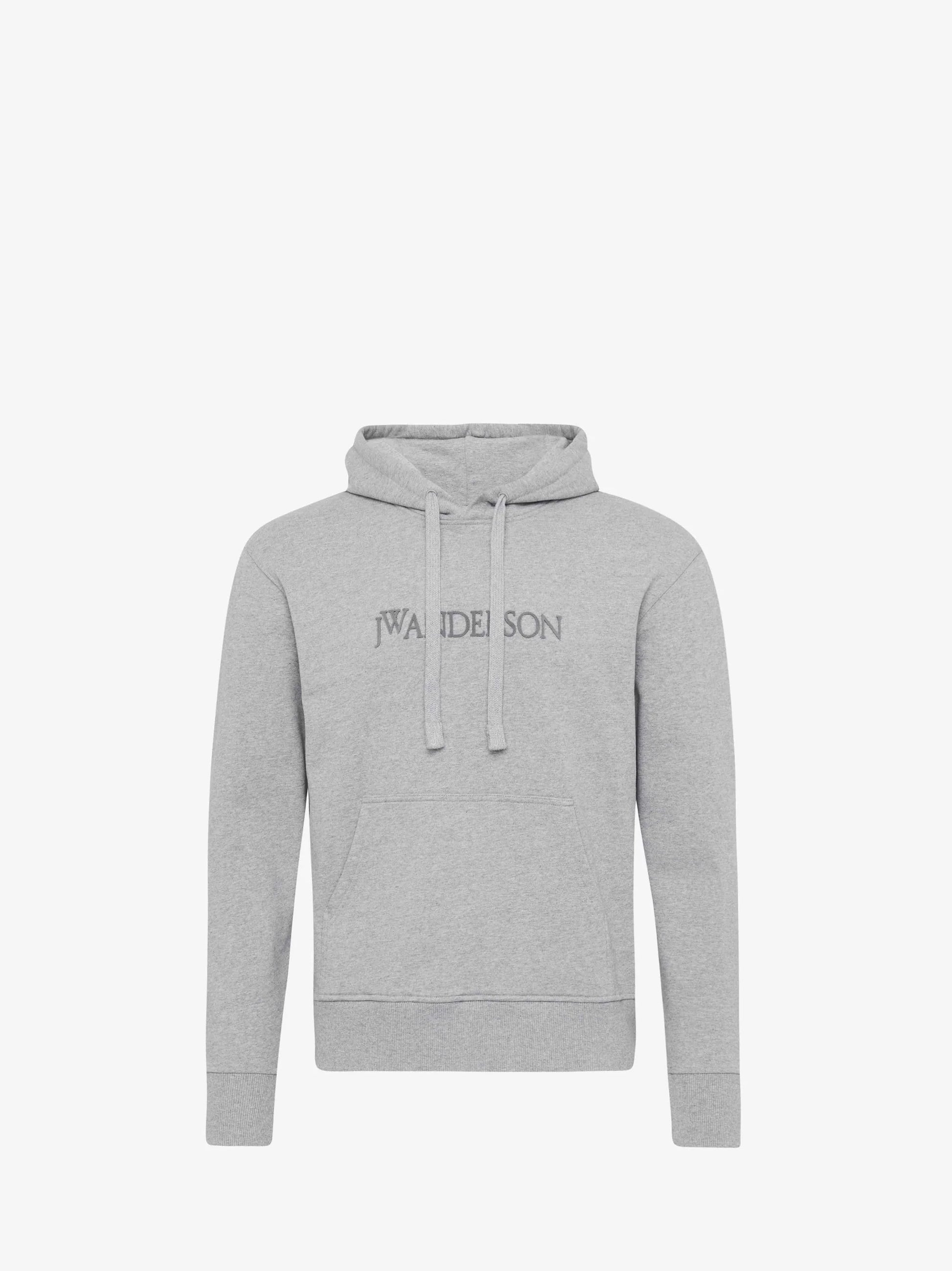Gray hoodie with 'FAVILDESON' branding on a white background
