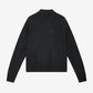 Collared Asymmetric Button-Up Jacket
