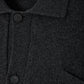 Collared Asymmetric Button-Up Jacket