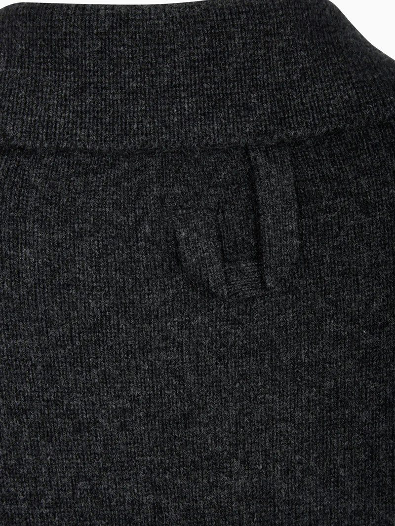 Collared Asymmetric Button-Up Jacket