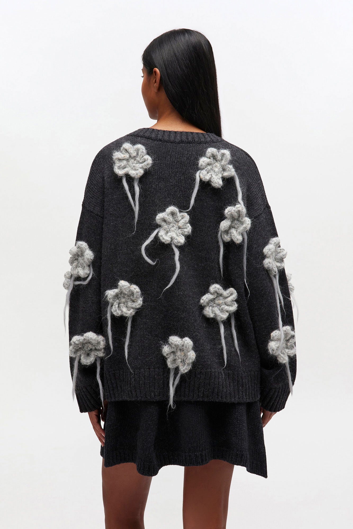 Flower Crochet Sweater