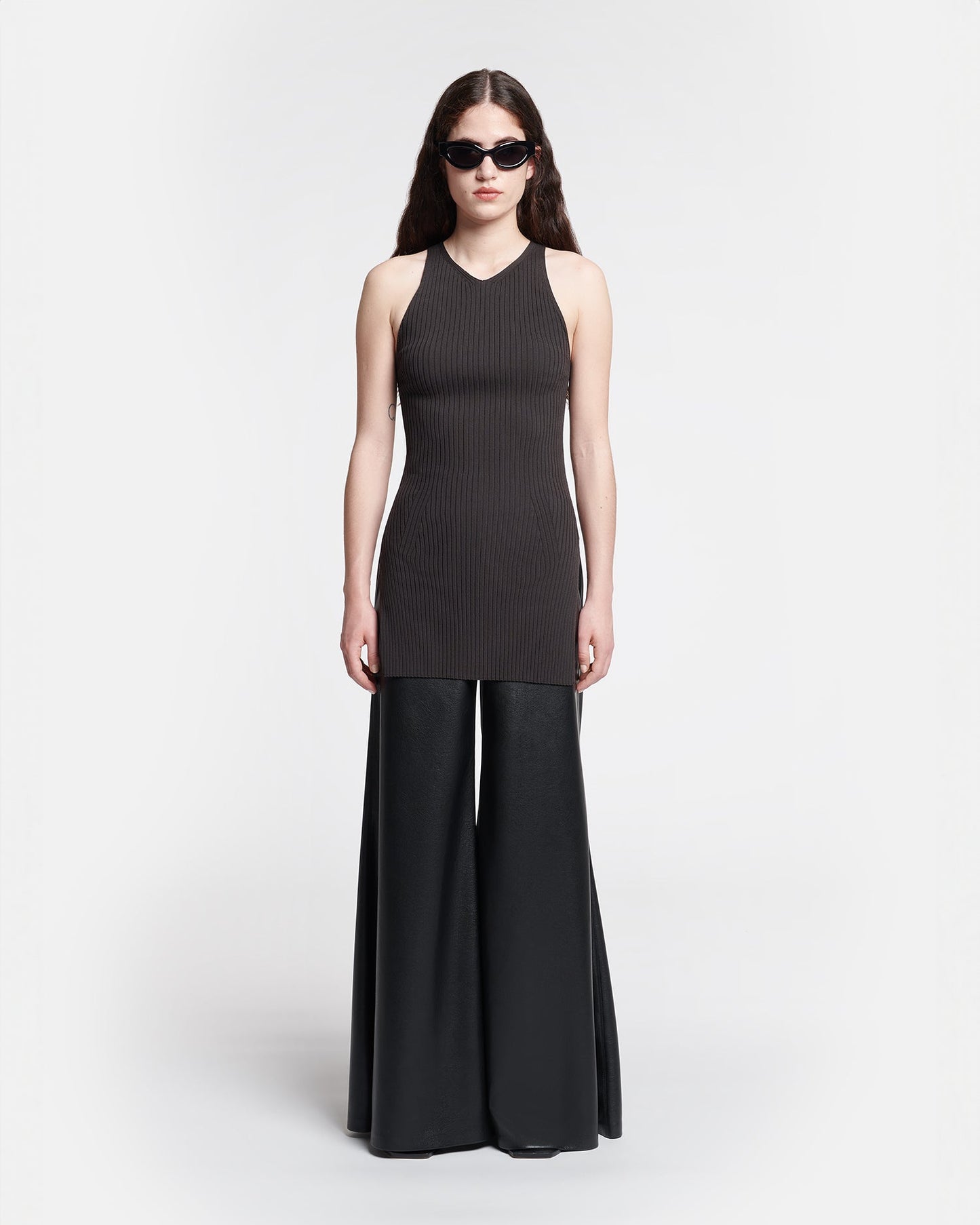 Wiraag Flared Okobor™ Alt-Leather Pants