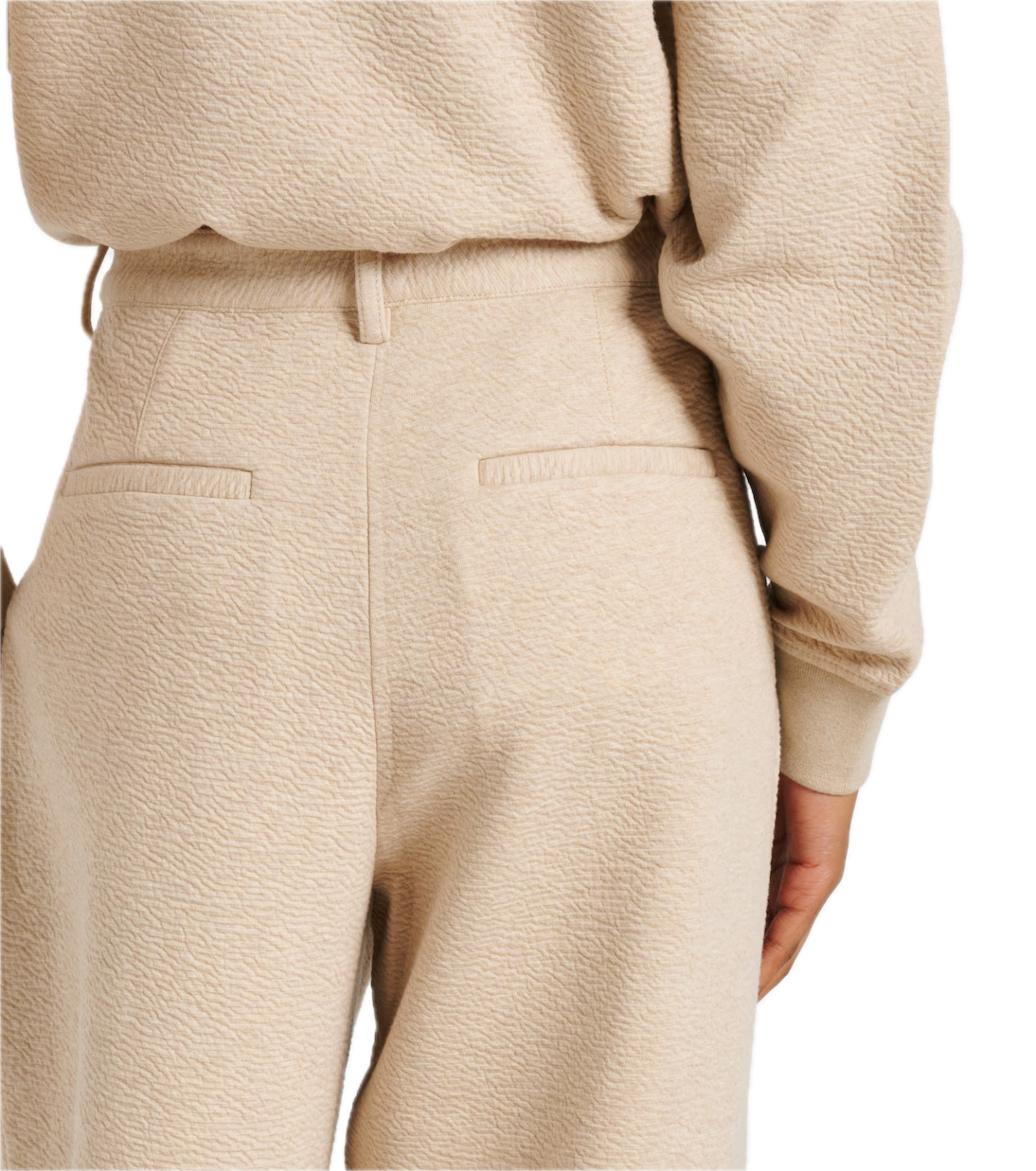 Tristan Knit Pant in Cloque
