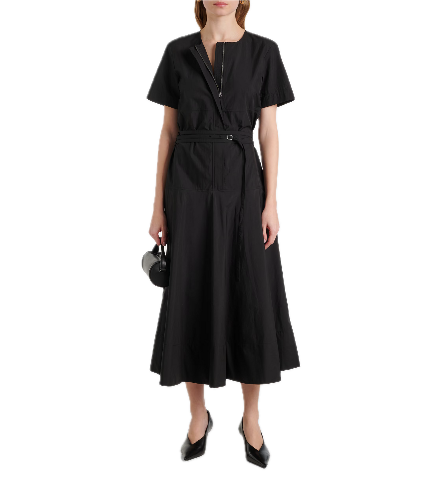 Elizabeth Dress in Parachute Cotton