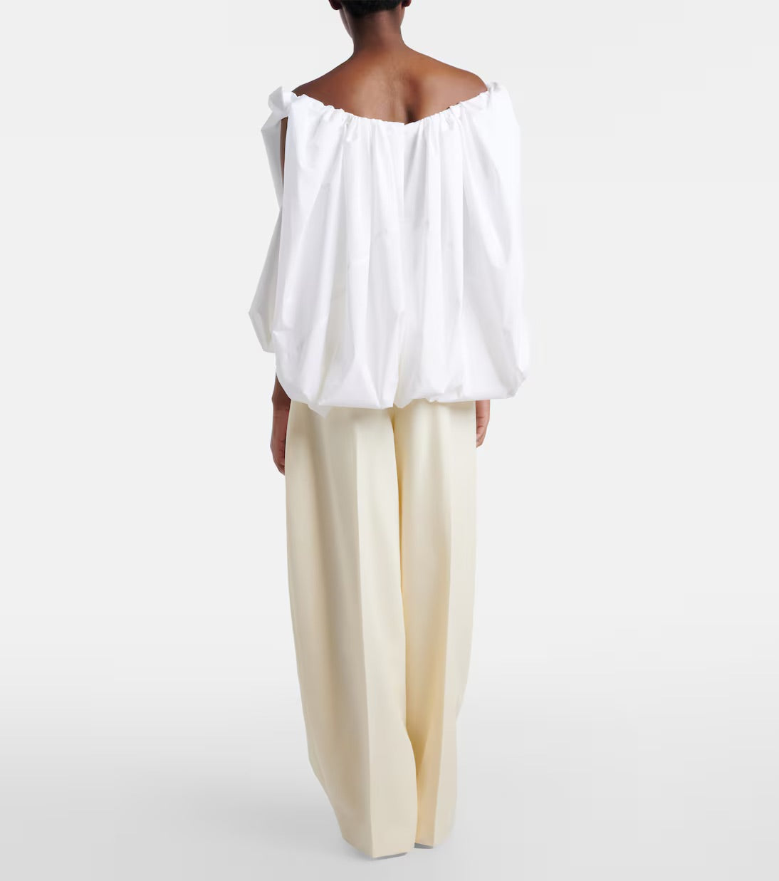 Jacquemus Pleated Wide-Leg Pants