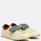 Resort leaf-patch sneakers