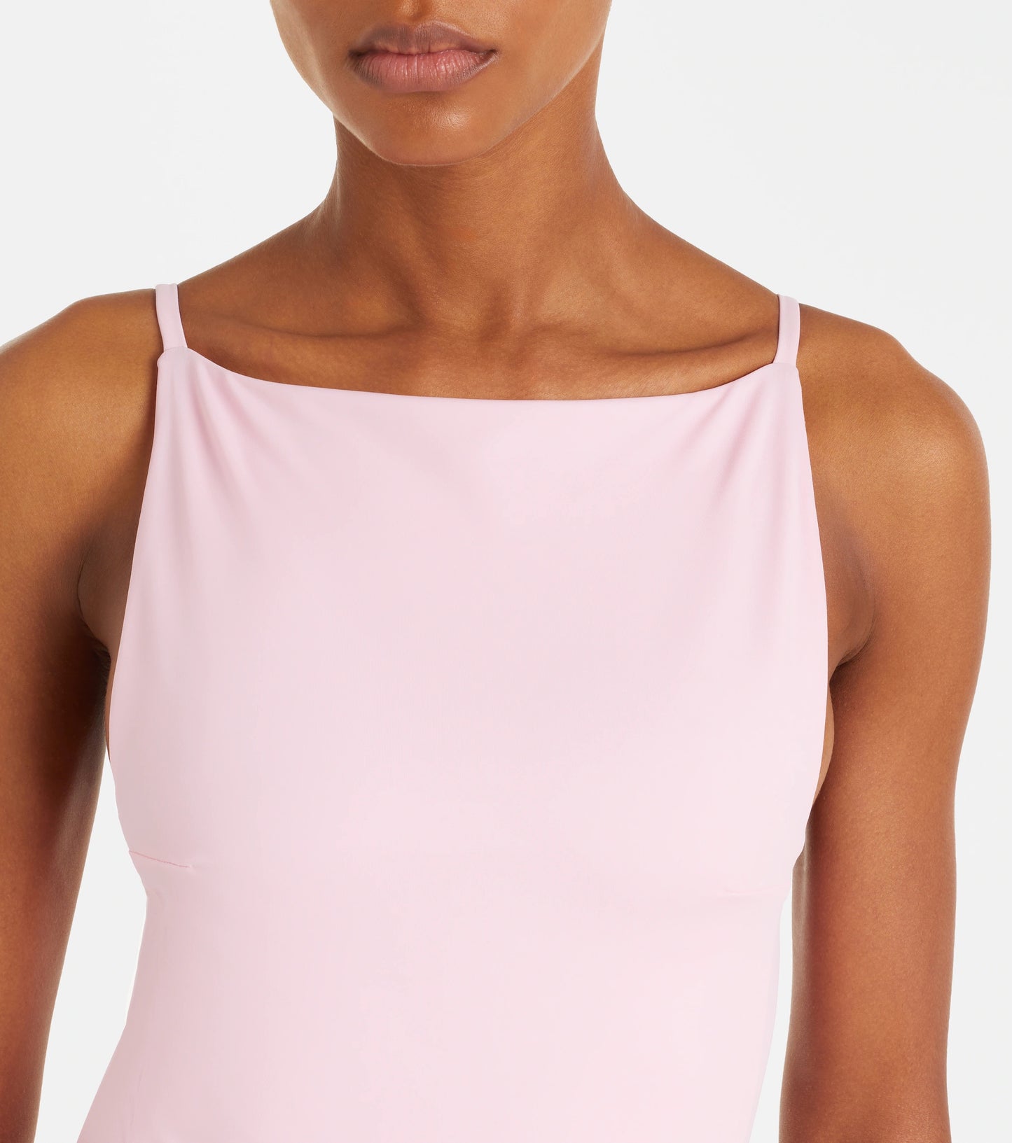 Sole open-back swimsuit