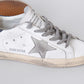 Golden Goose Superstar Deluxe  White Ice Dark Grey (Women's)