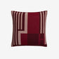 A Grenat and Rouge H Ithaque Pillow