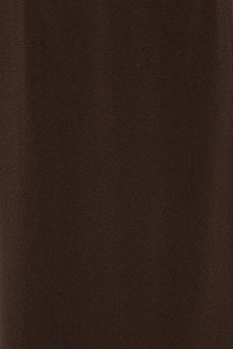 Midi skirt with two layers