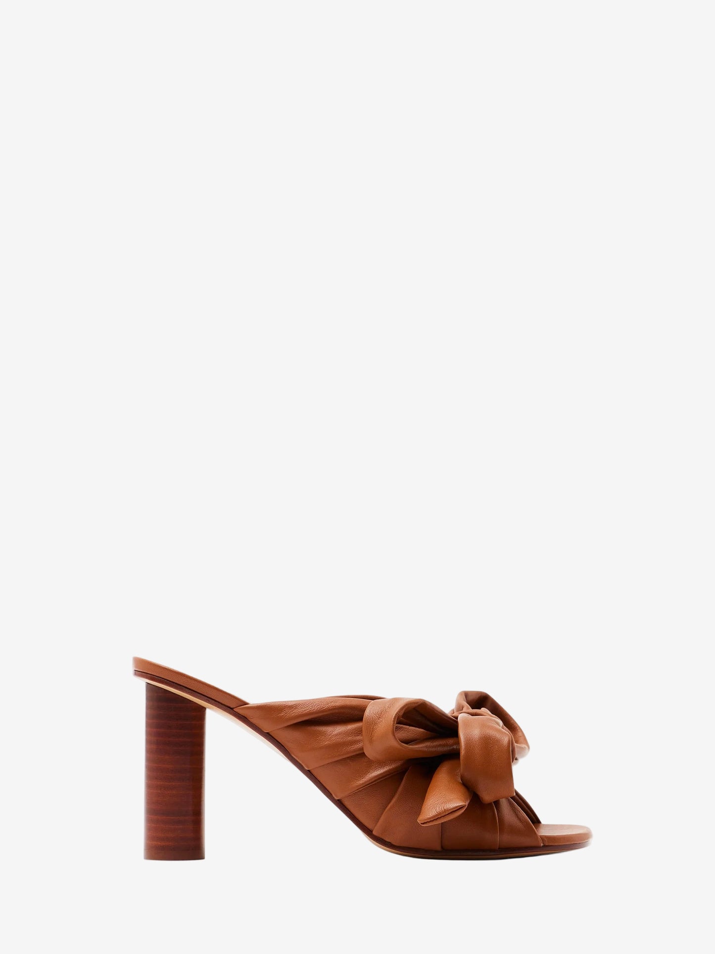 BOW HEEL SANDAL
