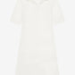 White dress on a white background