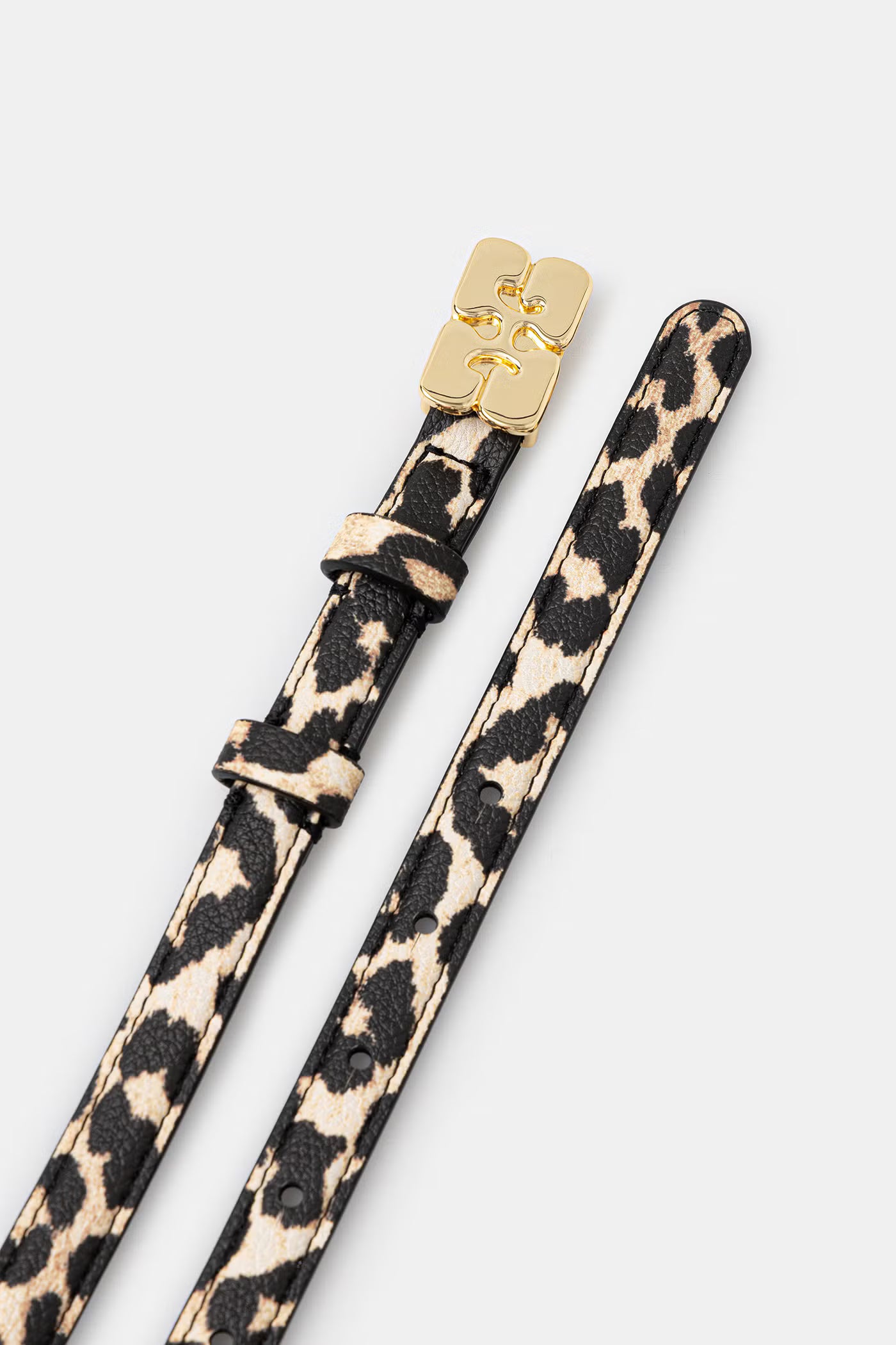 Kat Belt Small Printed Grained