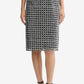Beaded Long Mini Skirt
