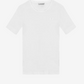 white t-shirt on a white background ganni