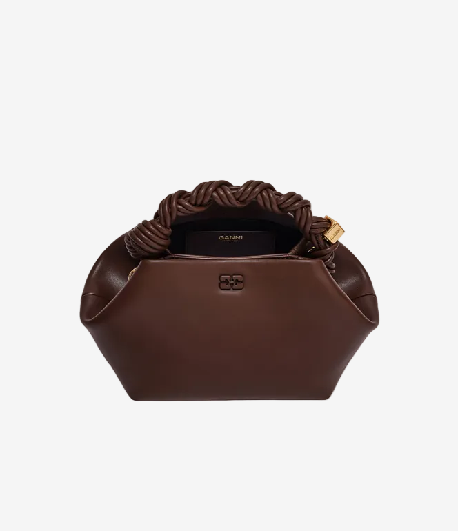 Brown Small GANNI Bou Bag