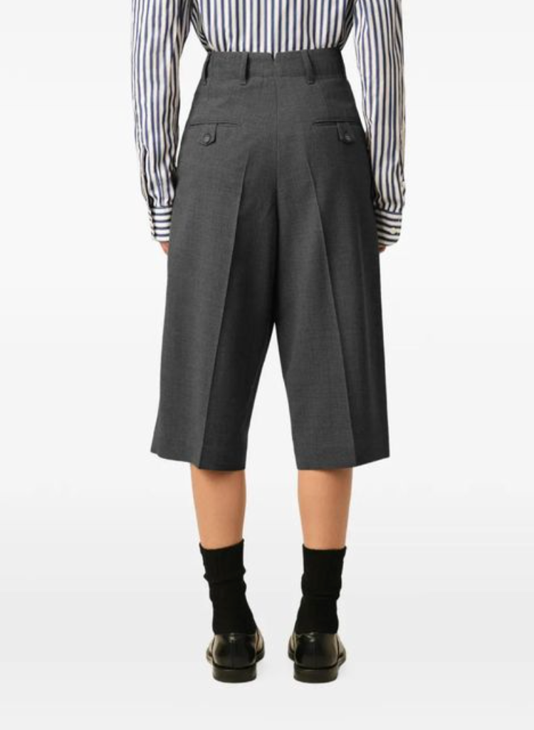 Carrot Short With 2 Pleats Ami De Coeur