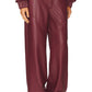 Mid Waisted Piping Pants