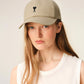 Black Ami De Coeur Embroidery Cap