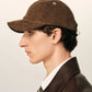 Black Ami De Coeur Embroidery Cap Brown