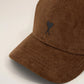 Black Ami De Coeur Embroidery Cap Brown