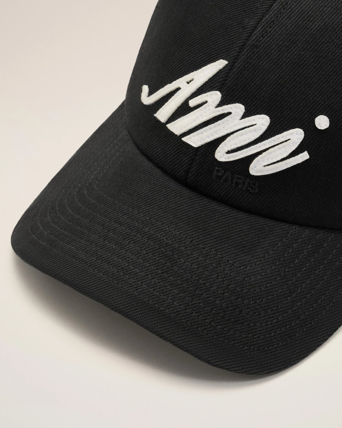 Cotton Ami Felt Patch Cap