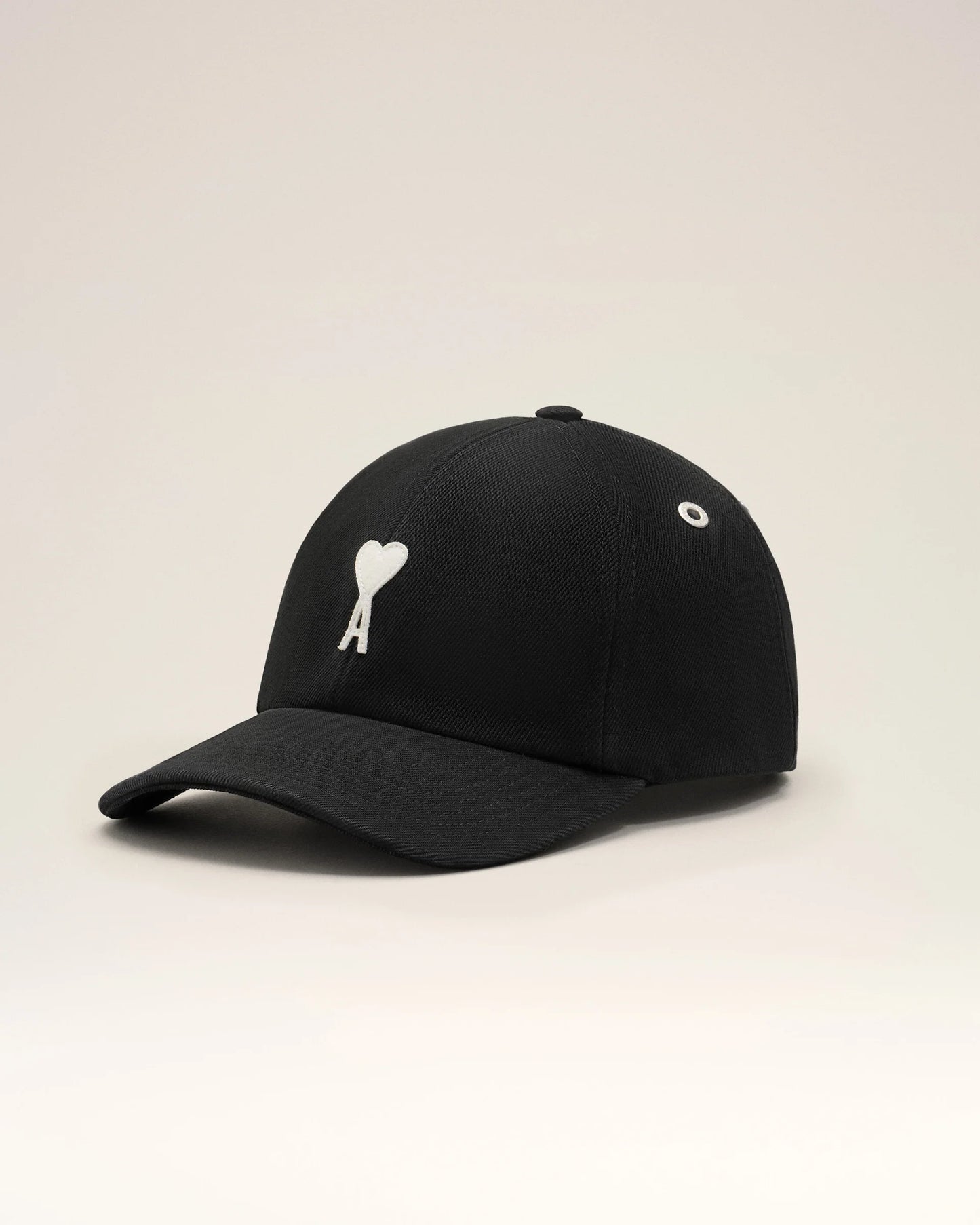 Cotton Ami De Coeur Felt Patch Cap