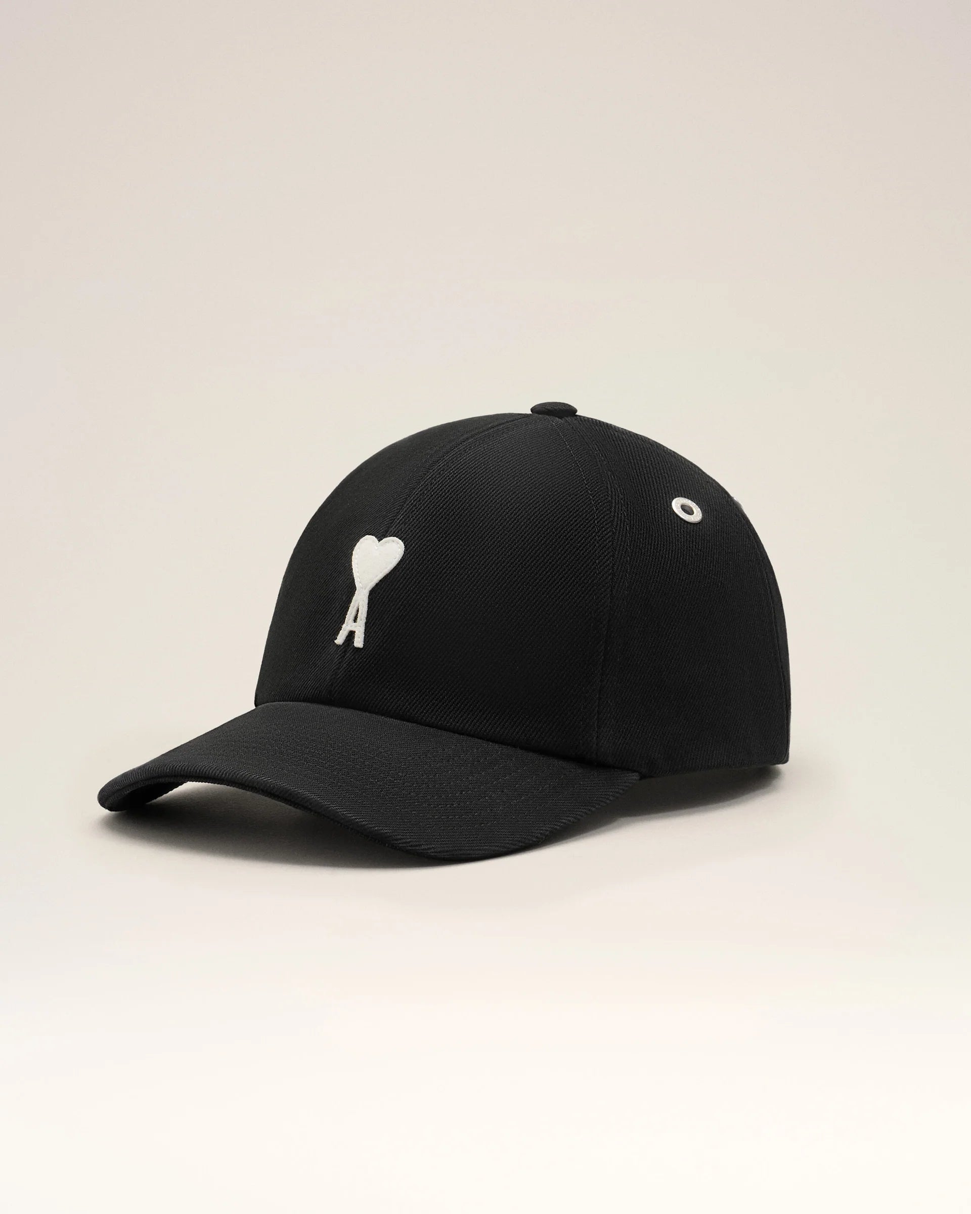 Cotton Ami De Coeur Felt Patch Cap