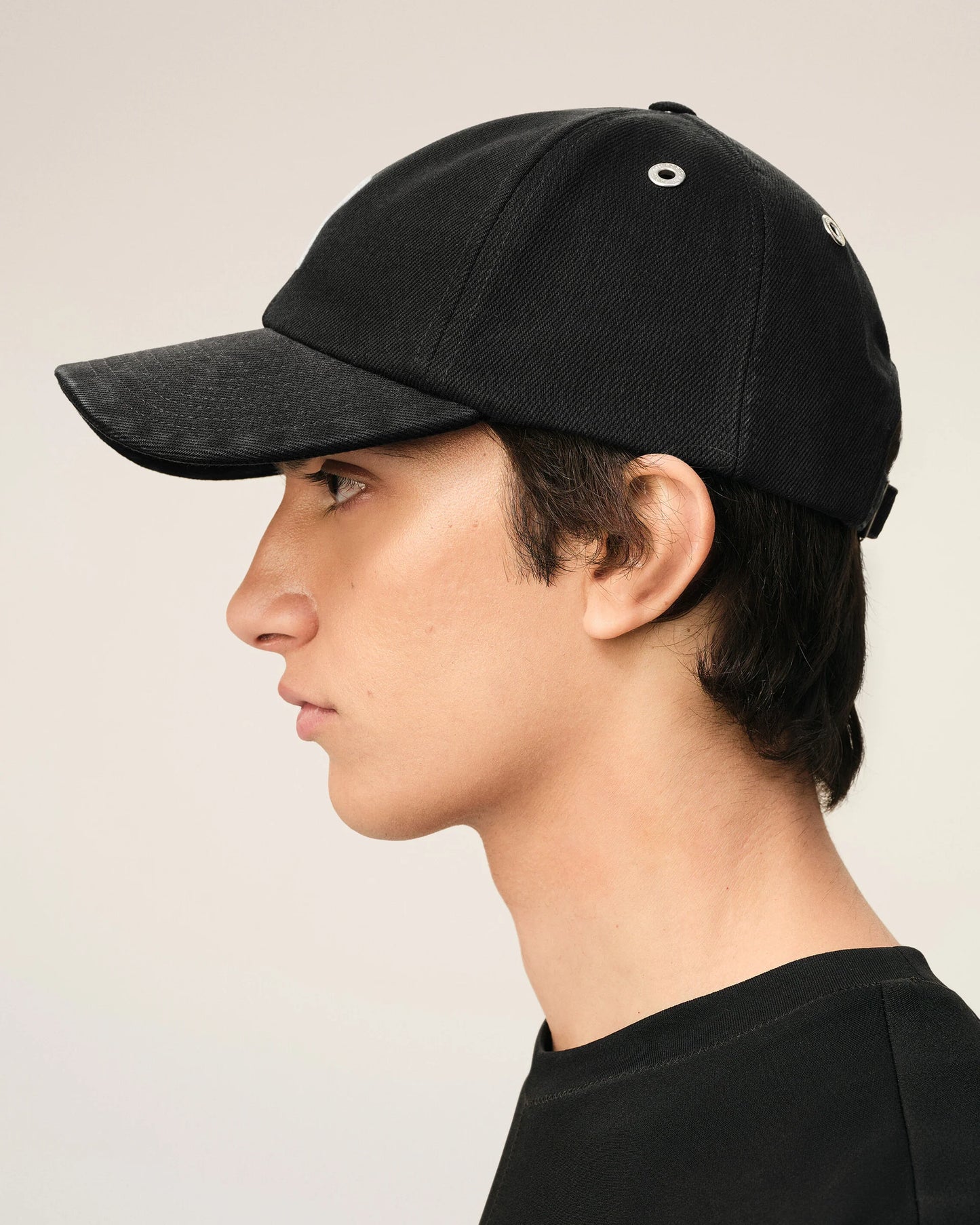 Cotton Ami De Coeur Felt Patch Cap