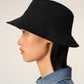 Cotton Ami de Coeur Embroidery Bucket Hat