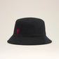 Cotton Ami de Coeur Embroidery Bucket Hat