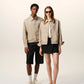 Buttoned Jacket With Ami De Coeur Stud